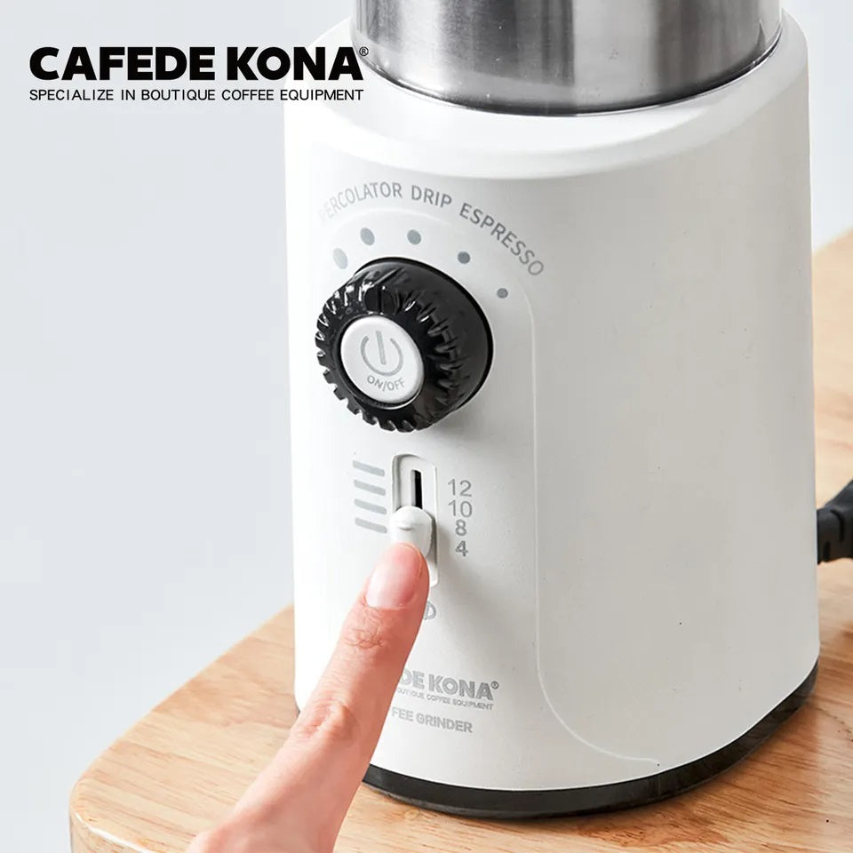 Cafede Kona เก็บไว้เปรียบเทียบ เครื่องทำกาแฟ เครื่องบดกาแฟไฟฟ้า