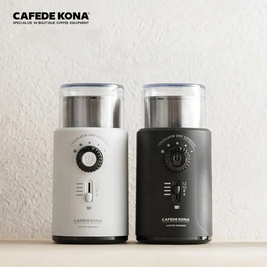 Cafede Kona เก็บไว้เปรียบเทียบ เครื่องทำกาแฟ เครื่องบดกาแฟไฟฟ้า