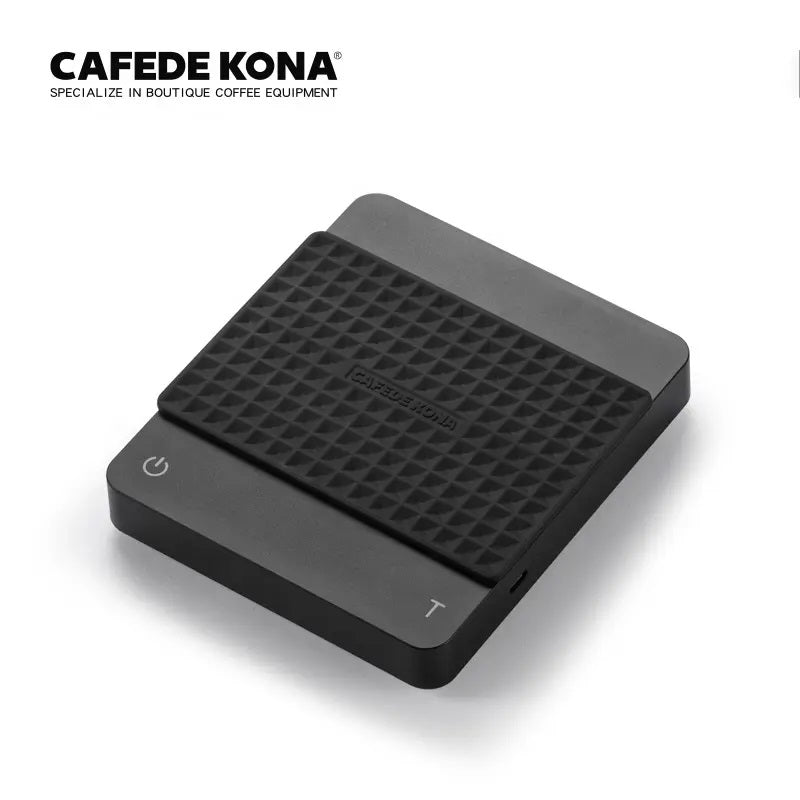 CAFEDE KONA เครื่องชั่งกาแฟ ชั่งน้ำหนักกาแฟ จับเวลา ดริฟกาแฟ Ghost Dual-Screen LED Electronic Scale