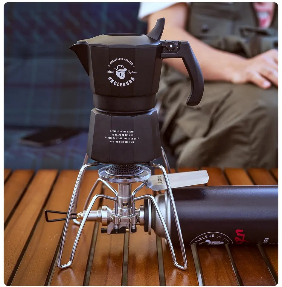 CAFEDE KONA  หม้อต้มกาแฟ หม้อต้มกาแฟแรงดัน Portable Coffee Maker Moka Pot