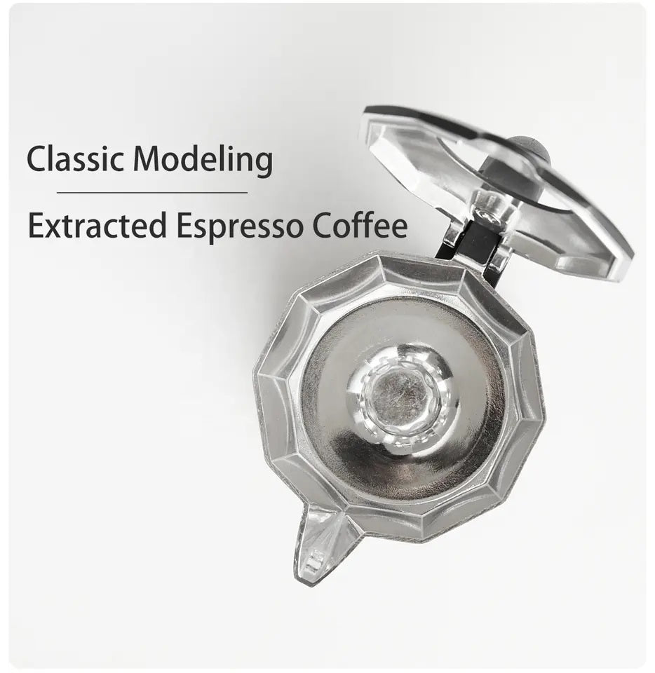 CAFEDE KONA  หม้อต้มกาแฟ หม้อต้มกาแฟแรงดัน Portable Coffee Maker Moka Pot