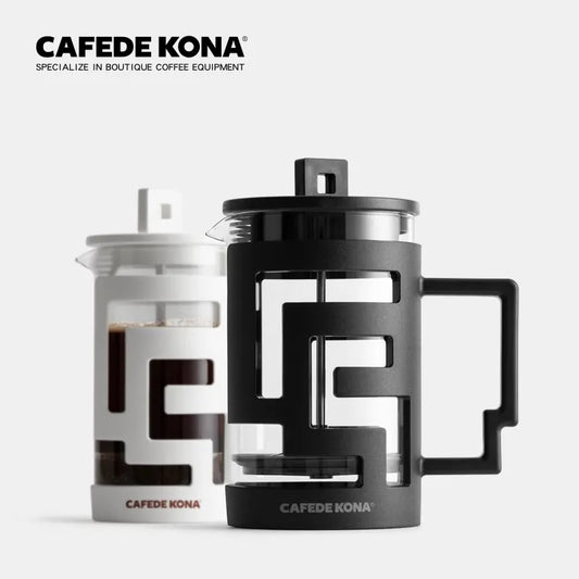 Cafede Kona  เครื่องชงกาแฟ เฟรนซ์เพรส  แก้วต้านทานความร้อน ขนาด 350 ml