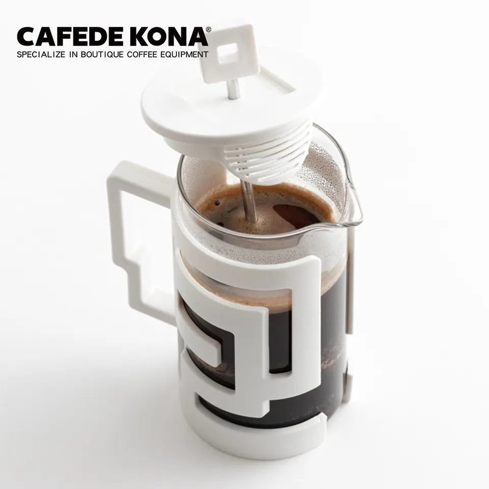 Cafede Kona  เครื่องชงกาแฟ เฟรนซ์เพรส  แก้วต้านทานความร้อน ขนาด 350 ml