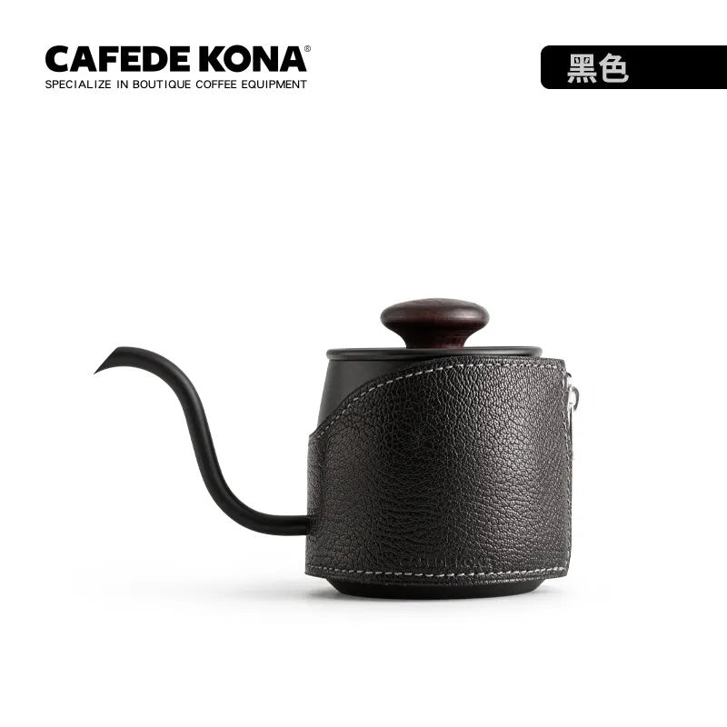 Cafede Kona Jingqi Kettle Potดริปเปอร์ กาดริปกาแฟ สีดำ kettles