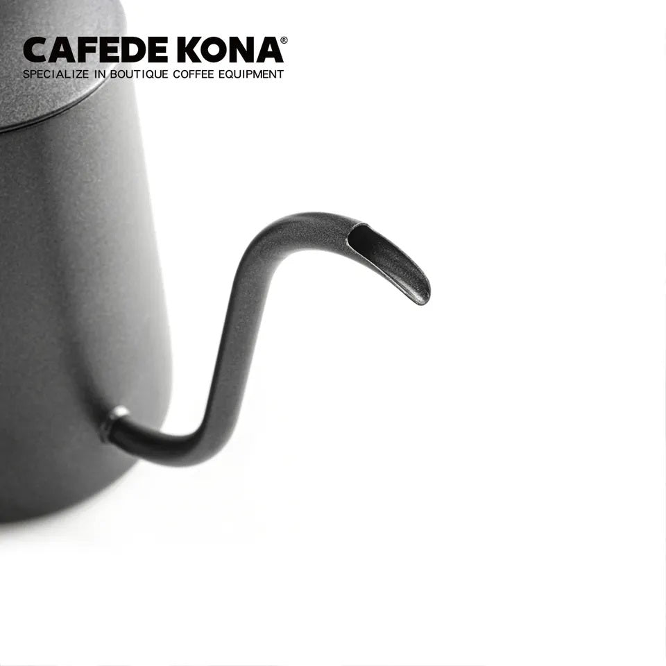 CAFEDE KONA kettle กาดริปกาแฟ กาต้มน้ำคอห่าน กาสำหรับดริปกาแฟสแตนเลส ขนาด 360ml