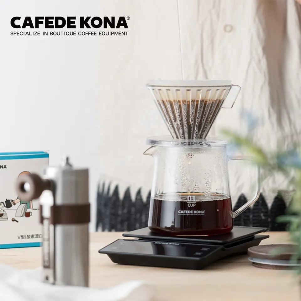 CAFEDE KONA Dripper ขนาด 1-2 แก้ว(฿240) /1-4 แก้ว(฿350) ดริฟกาแฟ ดริปเปอร์กาแฟ พร้อมส่ง