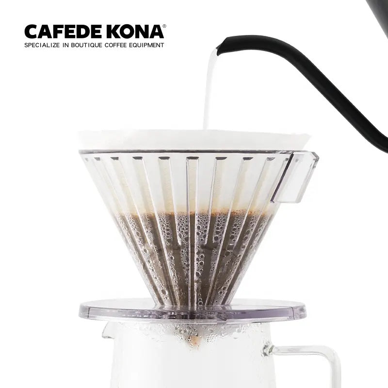 CAFEDE KONA Dripper ขนาด 1-2 แก้ว(฿240) /1-4 แก้ว(฿350) ดริฟกาแฟ ดริปเปอร์กาแฟ พร้อมส่ง