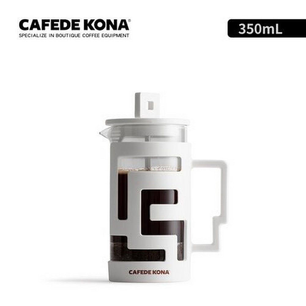 Cafede Kona  เครื่องชงกาแฟ เฟรนซ์เพรส  แก้วต้านทานความร้อน ขนาด 350 ml